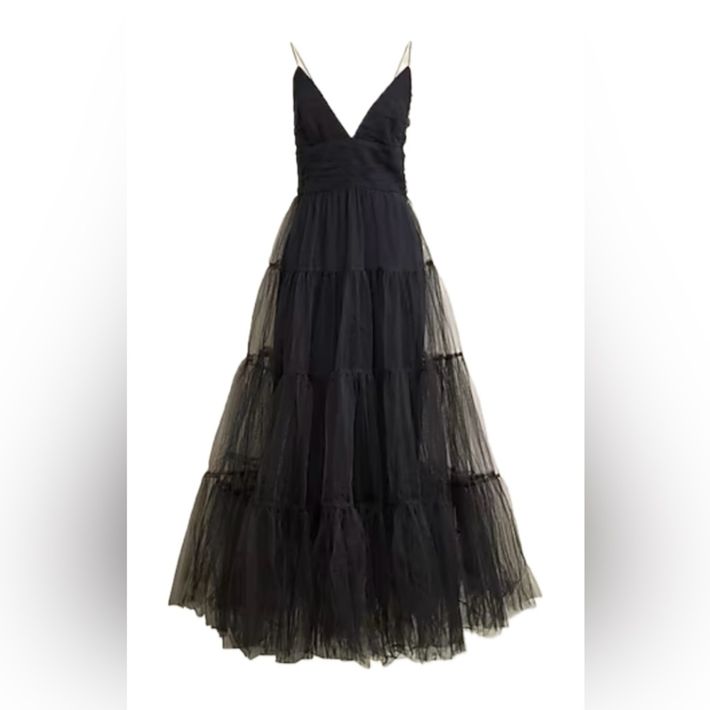 J. Crew Strappy Tulle Gown -NWT